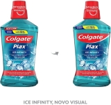 Enxaguante Bucal Colgate Plax Ice Infinity 500Ml Promo Leve 500Ml Pague 350Ml
