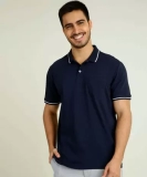 Polo Masculina Bolso Manga Curta MR