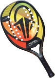 Raquete Beach Tennis Total Fun 100% Carbono + Raqueteira