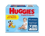 Fralda Huggies Tripla Proteção M – 92 Fraldas