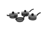 Jogo de Panelas Eirilar Antiaderente de Alumínio – Grafite 4 Peças 1448
