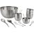 Saladeira Inox c/ 2 Talheres + Cj. Sobremesa c/ 12 pçs – La Cuisine