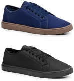 Kit 2 Sapatenis Masculino Casual Estilo Moderno Rockie