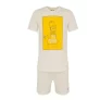 Pijama Manga Curta Masculino Os Simpsons