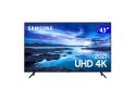 Smart TV Samsung 43″ UHD 4K UN43AU7700GXZD Processador Crystal 4K Tela sem limites Alexa built in Controle Único
