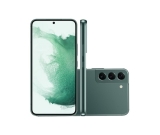 Smartphone Samsung Galaxy S22 5G Verde 128GB, 8GB RAM, Tela Infinita de 6.1”, Câmera Traseira Tripla, Android 12 e Processador Snapdragon 8 Gen 1