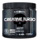 Suplemento em pó Black Skull Creatine Turbo creatina em pote de 150g
