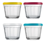 Tigela de Vidro Americano 4210 150ml 12 Peças Cores Sortidas – Nadir