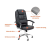 Cadeira de Escritório Presidente Giratória Finland Preta