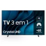 Smart TV Samsung 50″ Crystal UHD 4K 50CU8000 2023 Design AirSlim Painel Dynamic Crystal Color Tela