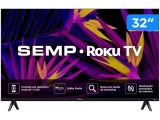 Smart TV 32″ HD LED Semp 32R6610 Wi-Fi 3 HDMI 1 USB