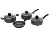 Jogo de Panelas Eirilar Antiaderente de Alumínio – Grafite 4 Peças