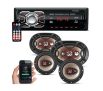 Kit Som Automotivo Bluetooth Auto Falante Bravox 6 + 6×9 69