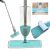 Mop Spray com Dispenser de 400 ml, (Borrifa, Limpa e Seca), MOP7800, Flash Limp