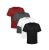 Kit 4 Camisetas Masculina Lisa Algodão Qualidade